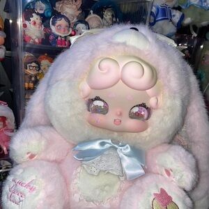 Cute Pink Bunny Plush Toy